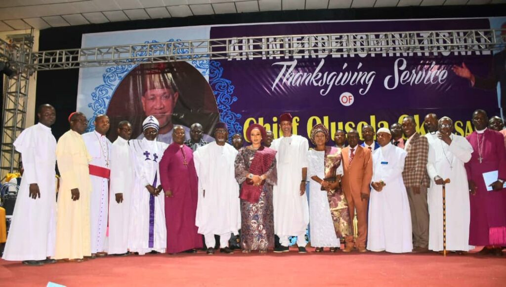 PICTORIAL: CHIEF OLUSOLA OKE’S THANKS GIVING SERVICE